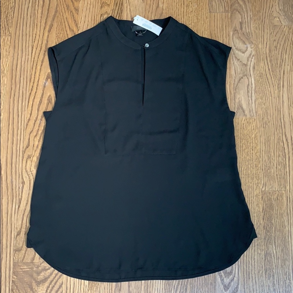 NWT J. Crew Drapey cap-sleeve top